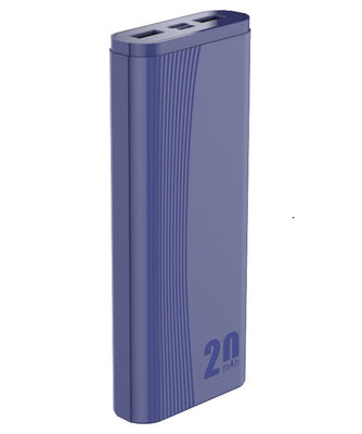 152mm Dual USB Power Bank 20000mah Portable Charger Fast Charging