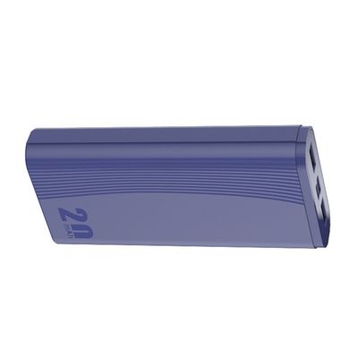 152mm Dual USB Power Bank 20000mah Portable Charger Fast Charging