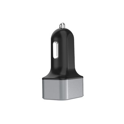 22W TBC 5V4.4A PAHs Multiple Port Car Charger Micro USB-A