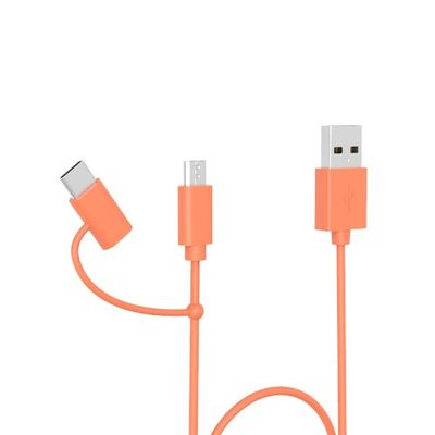 USB A2.0 To Micro PVC 5V2.4A Multi Usb Data Cable 2m 6ft