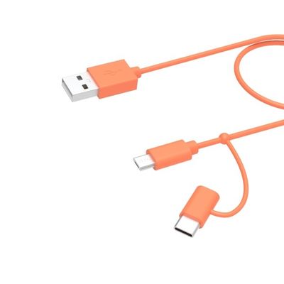 USB A2.0 To Micro PVC 5V2.4A Multi Usb Data Cable 2m 6ft