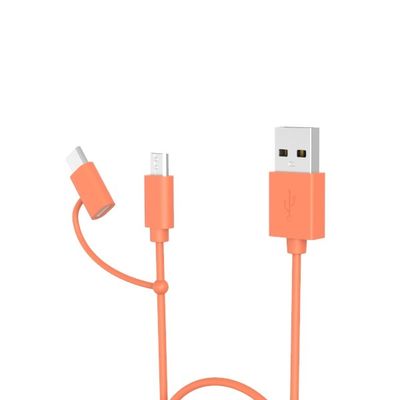 USB A2.0 To Micro PVC 5V2.4A Multi Usb Data Cable 2m 6ft