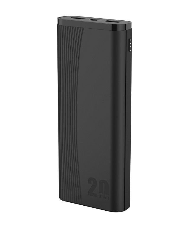 152mm Dual USB Power Bank 20000mah Portable Charger Fast Charging